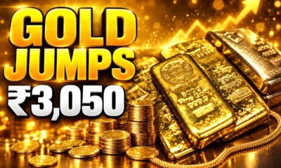 Hyderabad 22-carat gold jumps ₹3050 per 10 grams