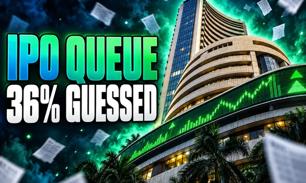 India IPO queue 4.66 lakh crore 36 percent guessed