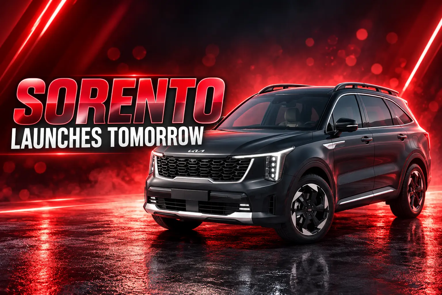 Kia Sorento India launch tomorrow premiere