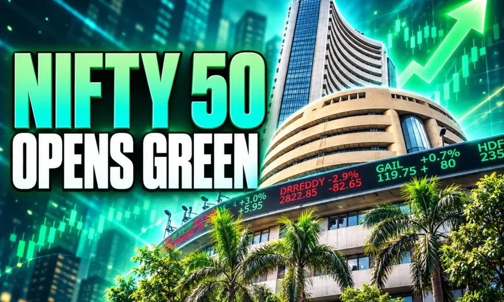 Nifty 50 opens green Friday after four-day slide