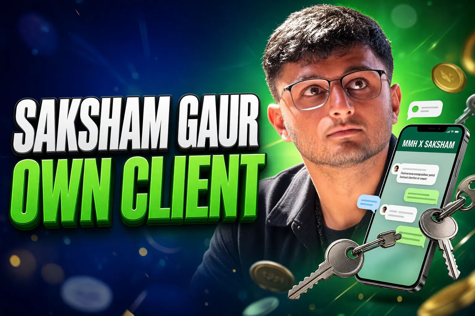 Saksham Gaur Metro Media House WhatsApp group client