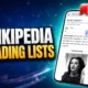 Wikipedia reading lists live Arabic French Indonesian