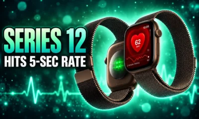 Apple Watch Series 12 Health Sensing System heart sensor