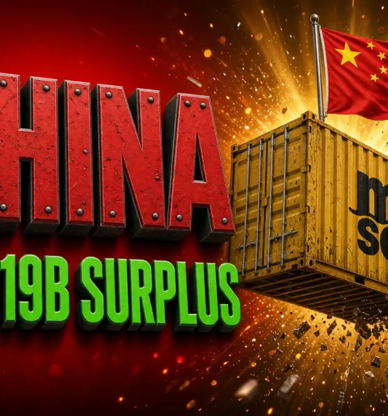 China August $119 billion trade surplus G20 isolation