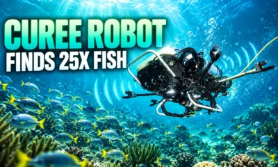 CUREE robot finds 25 times more fish pillar