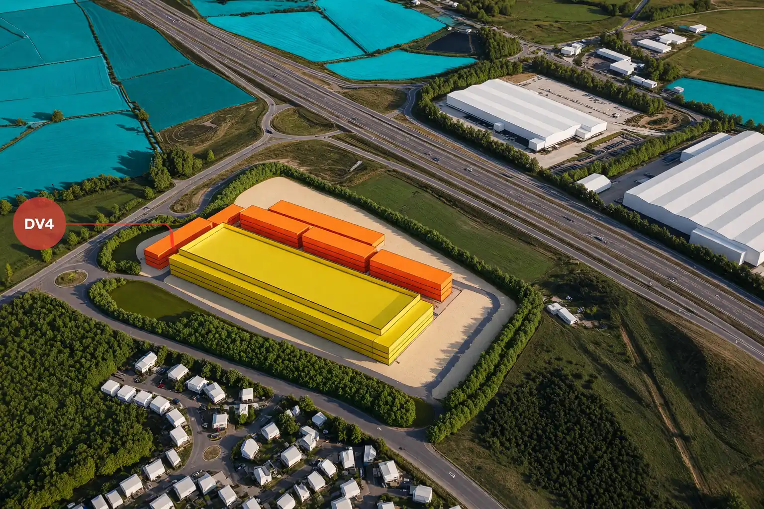 DataVita DV4 Chapelhall planning application North Lanarkshire