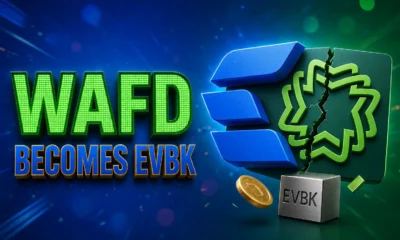 EverBank WaFd reverse merger $75 billion bank