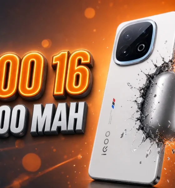 iQOO 16 8400 mAh 100W charging leak lock