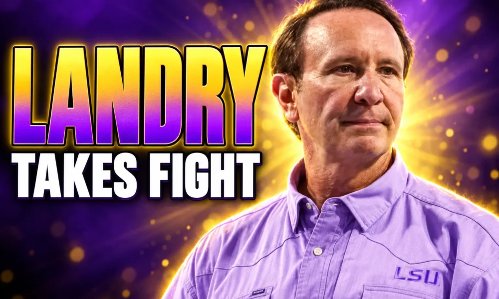 Landry takes LSU fight after SEC no sanctions
