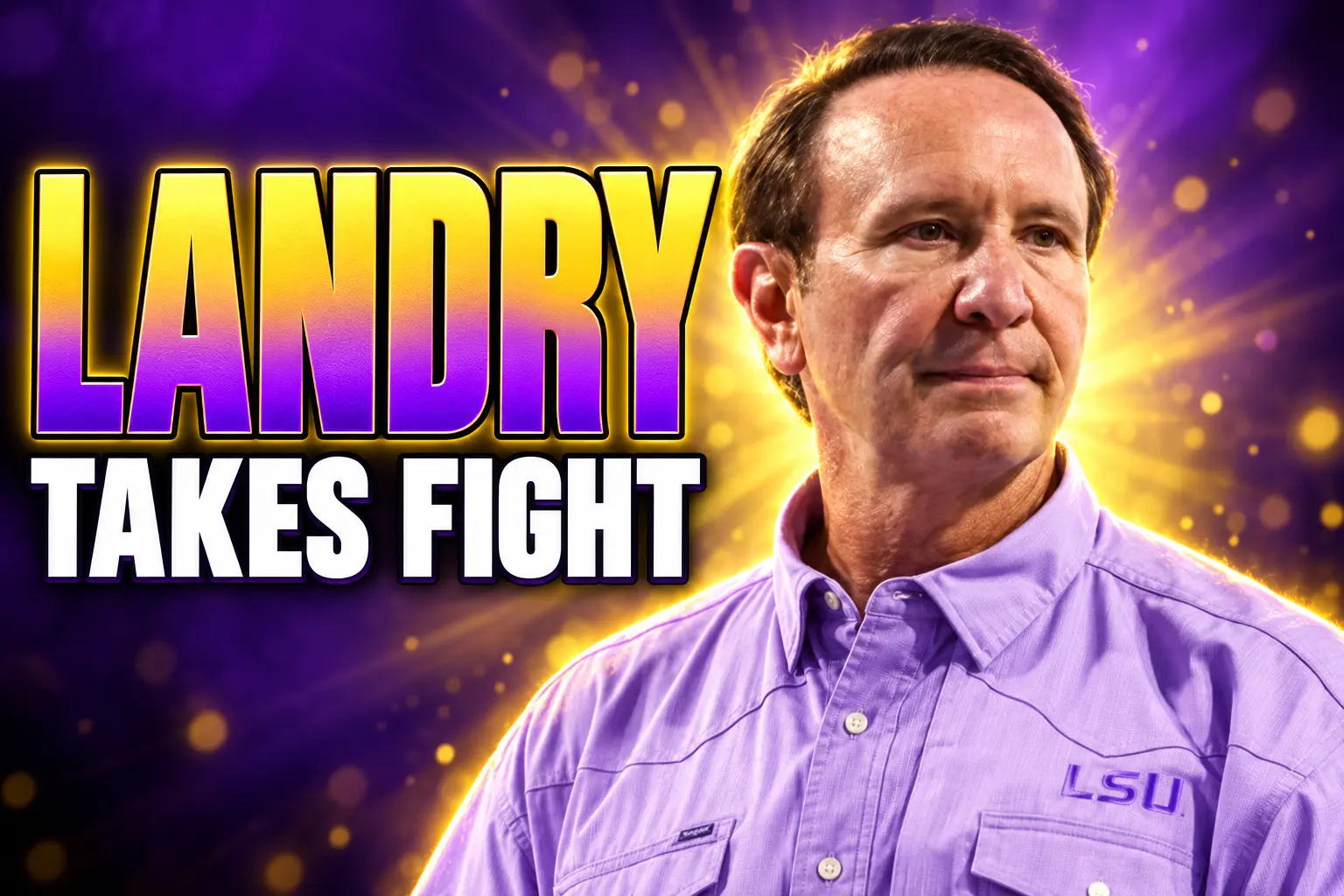Landry takes LSU fight after SEC no sanctions