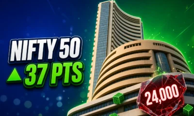 Nifty 50 opened 23910 Friday 37 point gap