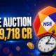 NSE closing auction ₹39,718 crore Monday Sensex