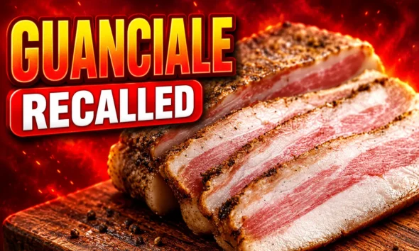 Ferrarini guanciale Listeria recall 1513 pounds