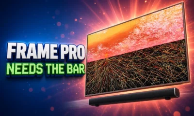 Samsung Frame Pro 85 inch Labor Day $1200 soundbar bundle