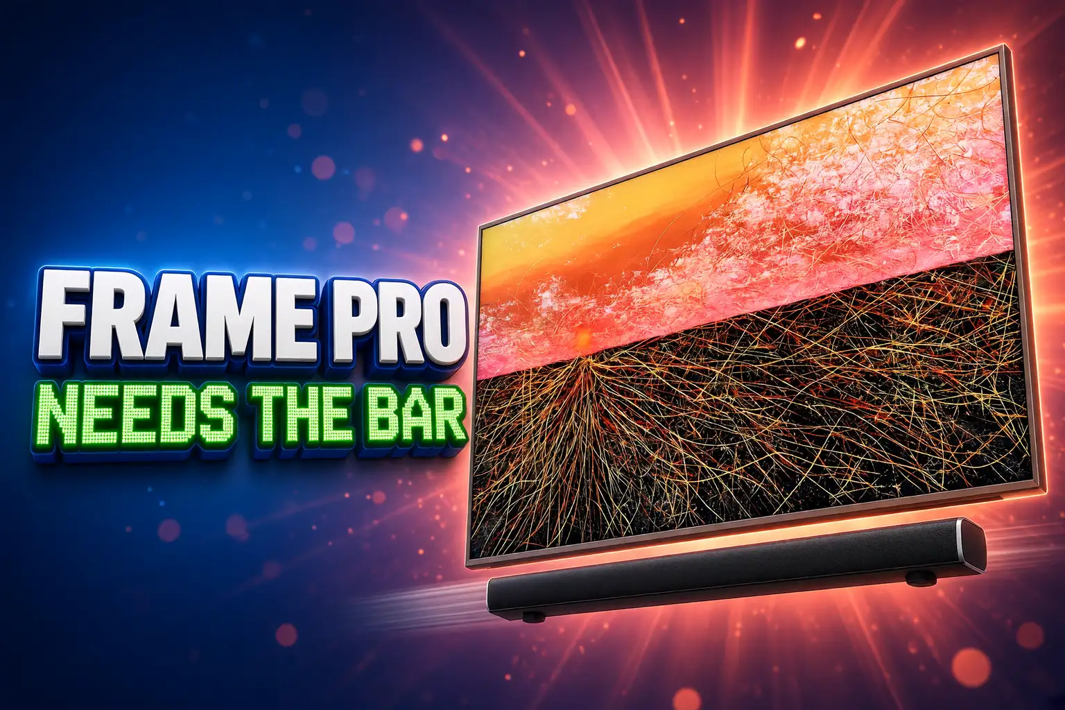 Samsung Frame Pro 85 inch Labor Day $1200 soundbar bundle