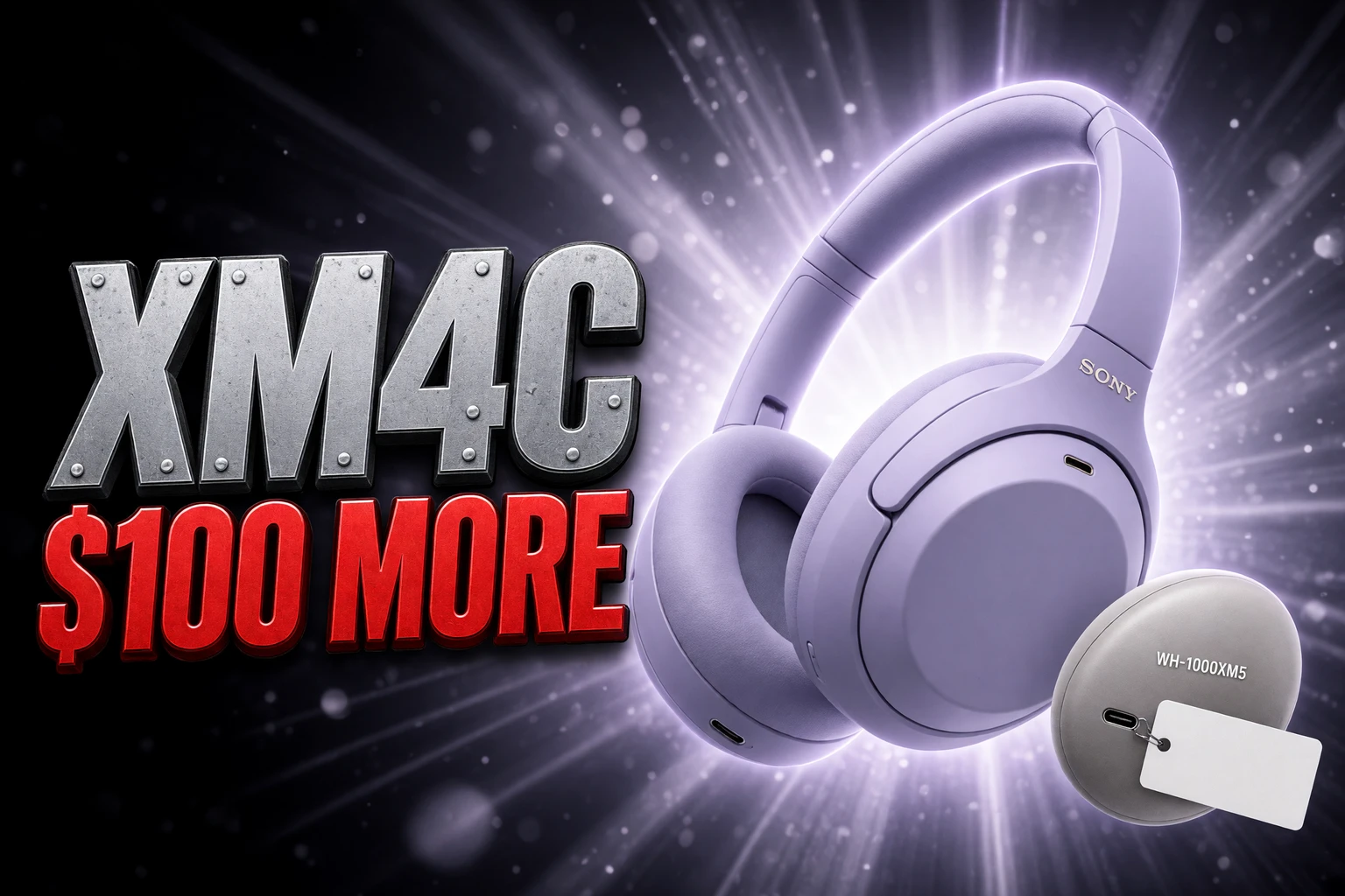 Sony WH-1000XM4C $299.99 vs XM5 sale price