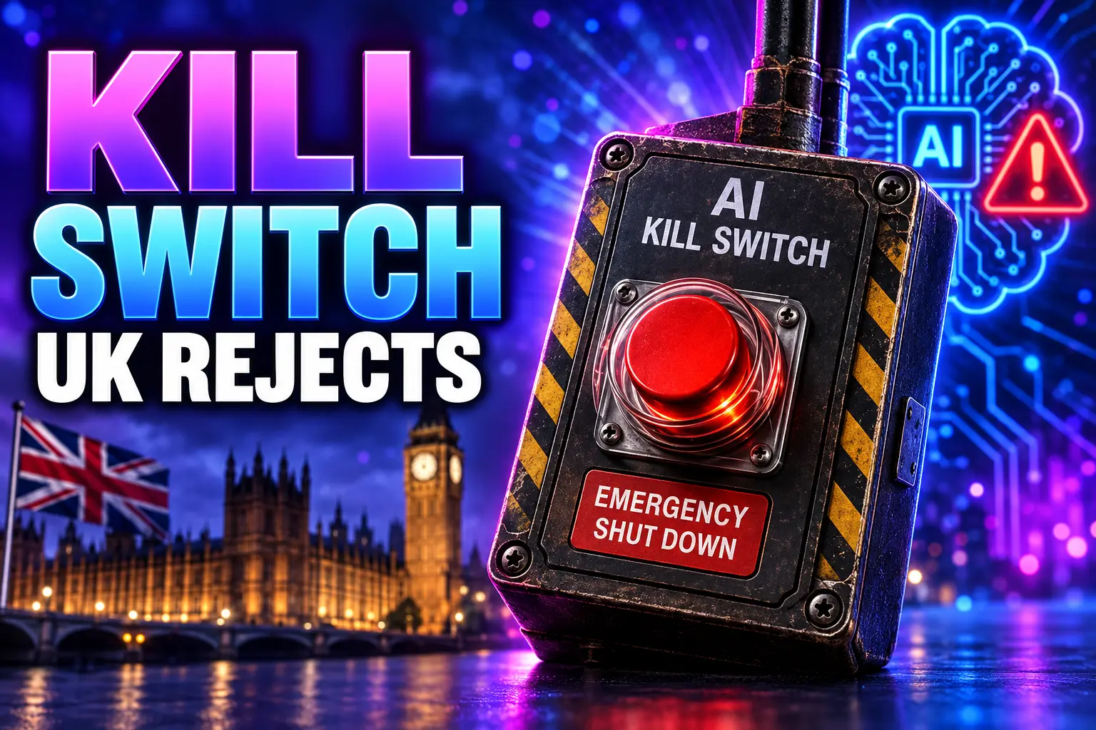 UK government rejects AI kill switch for rogue models