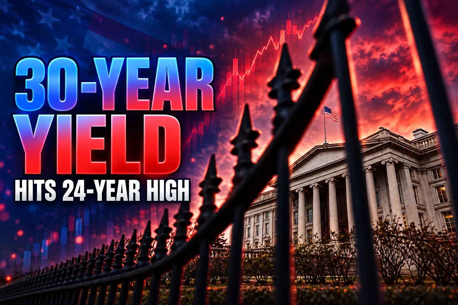 30-year Treasury yield 24-year high after PCE