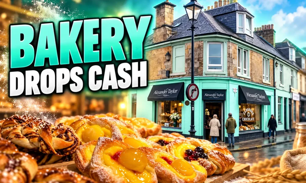 Alexander Taylor bakery Strathaven card only change