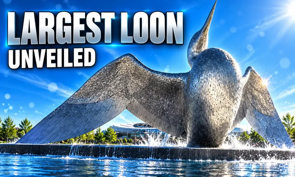 Andy Scott The Calling loon sculpture Allianz Field