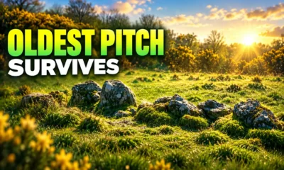 Anwoth Mossrobin oldest football pitch stones 1600s