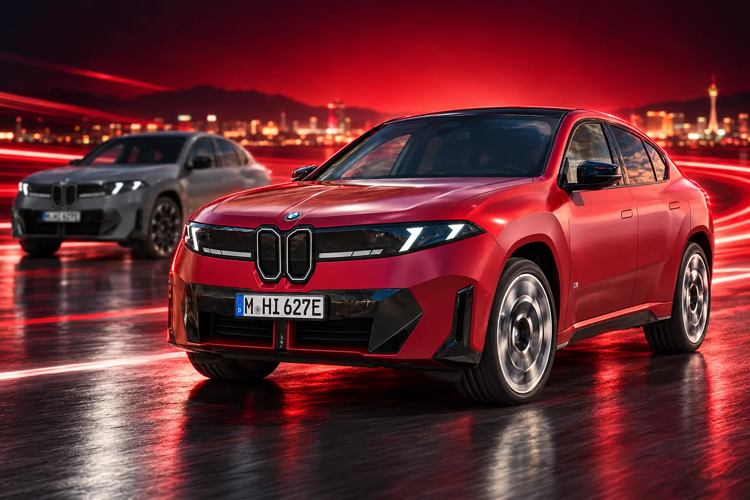 BMW iX4 50 xDrive price versus Mercedes