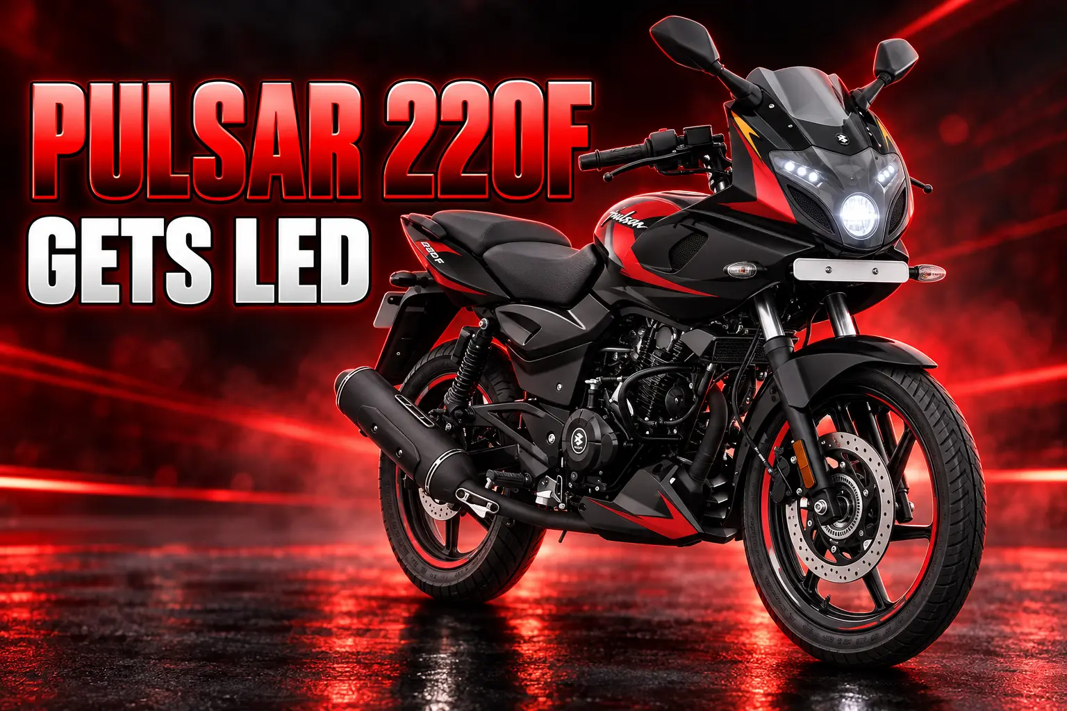 Bajaj Pulsar 220F LED headlight Delhi price