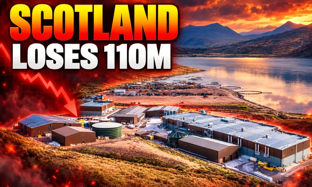 Bakkafrost Scotland salmon losses Portree Applecross hatchery