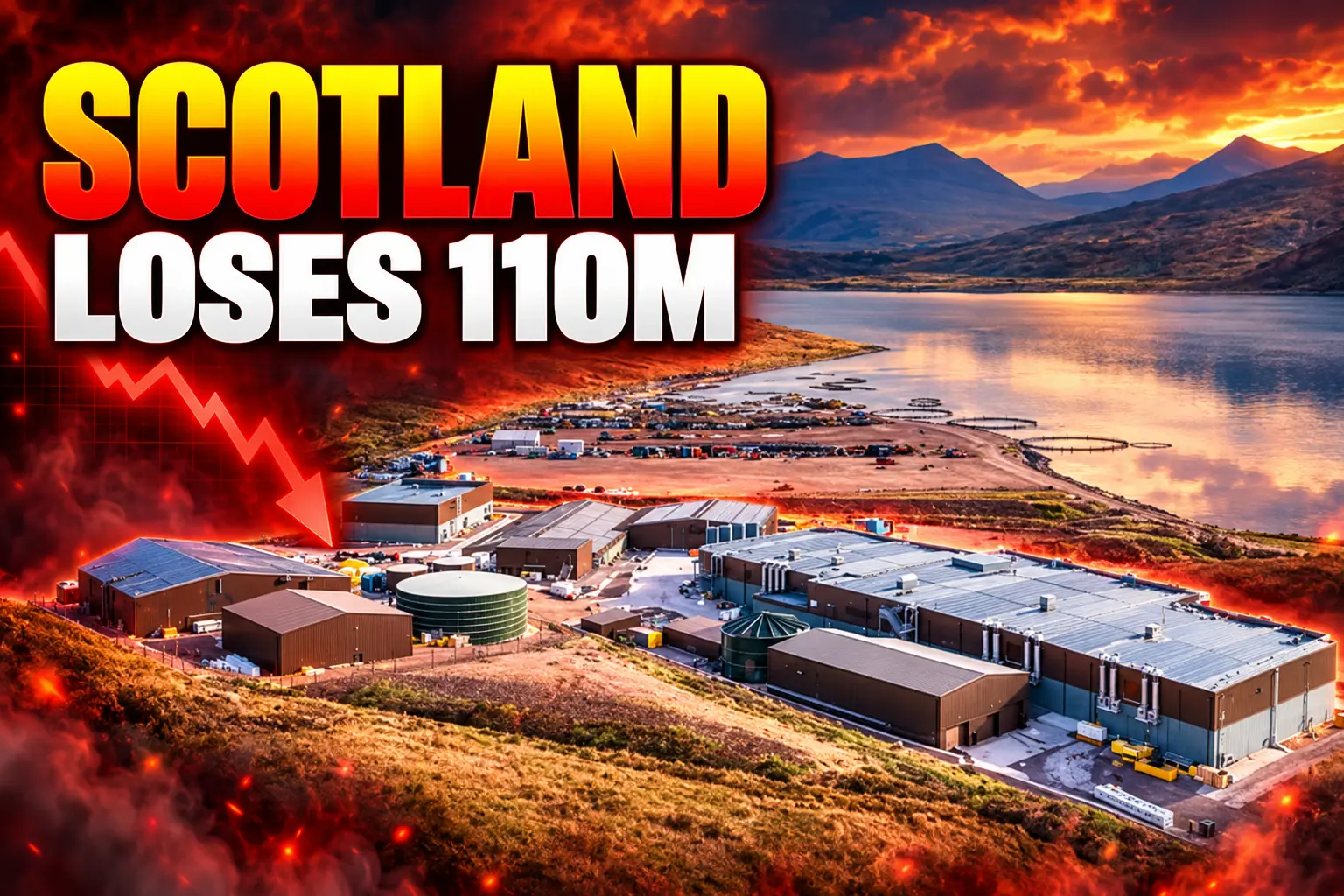 Bakkafrost Scotland salmon losses Portree Applecross hatchery