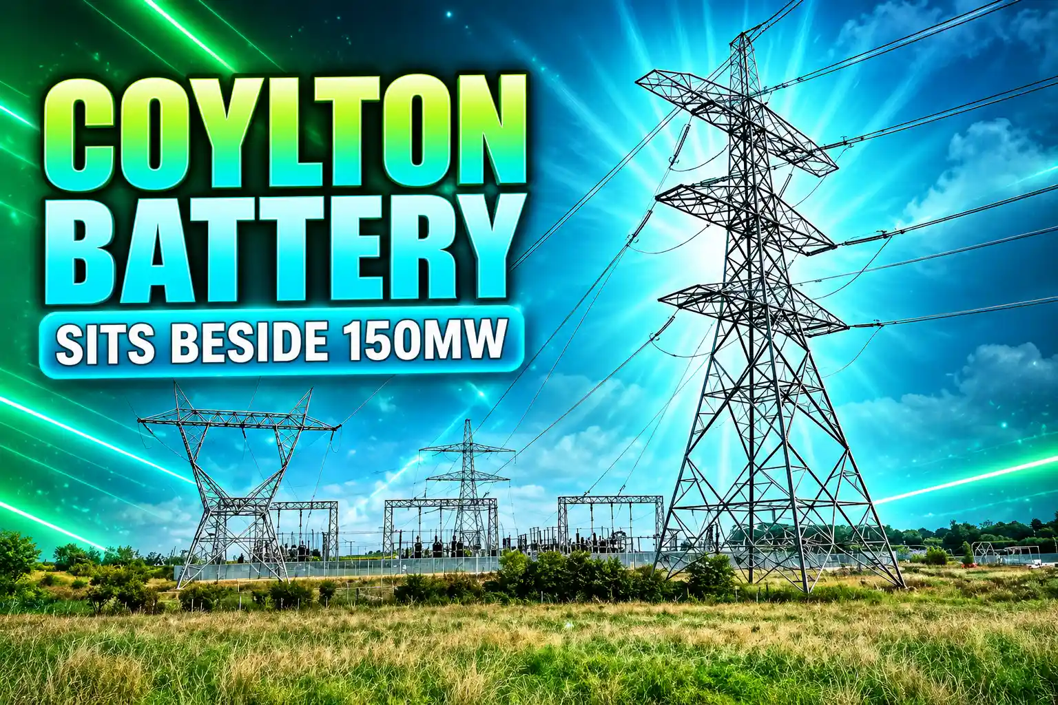 Coylton 29.9MW battery beside 150MW Statkraft park