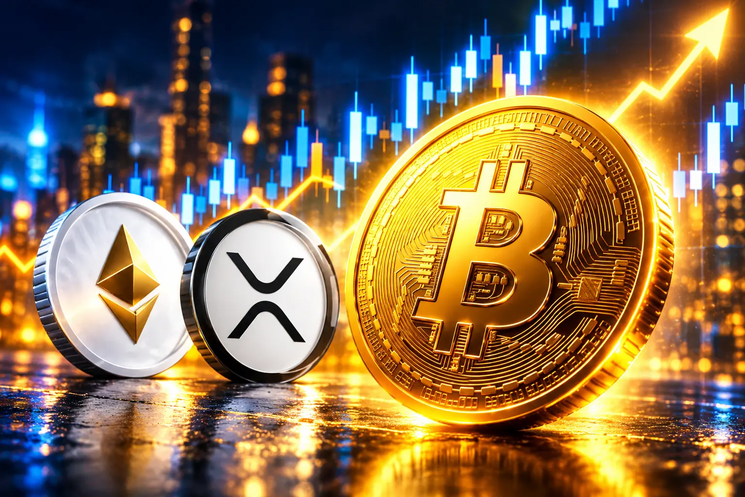 Bitcoin Ethereum XRP Fed hike odds 86.5%