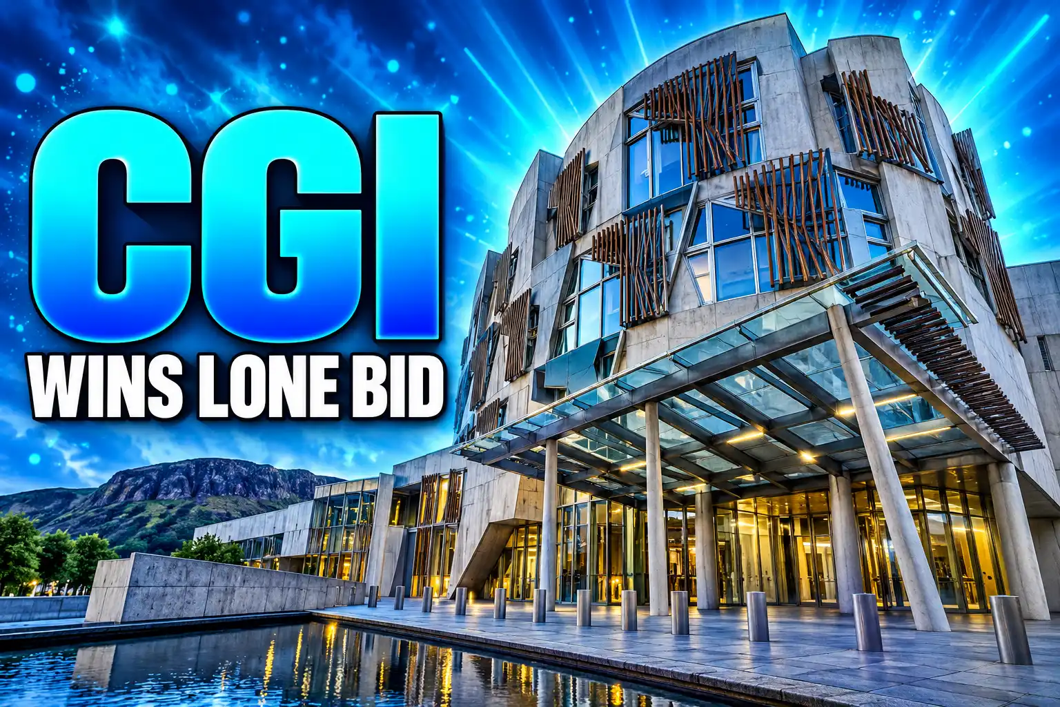 CGI wins lone bid Scottish 2027 vote count