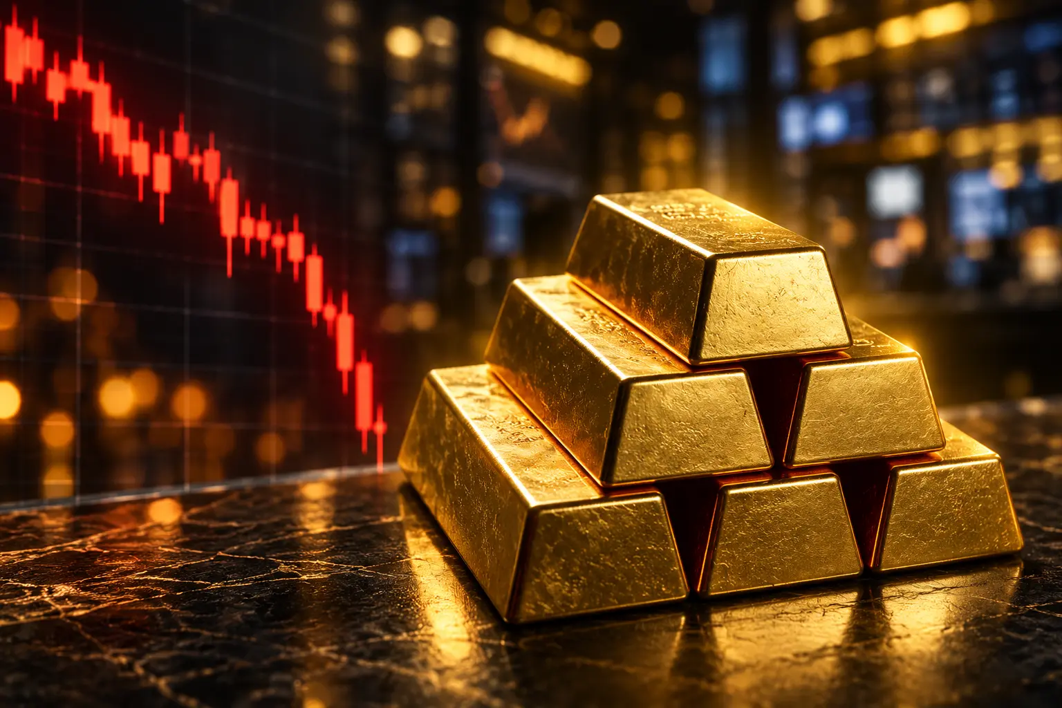 gold futures fall Hormuz fighting rate hike bets