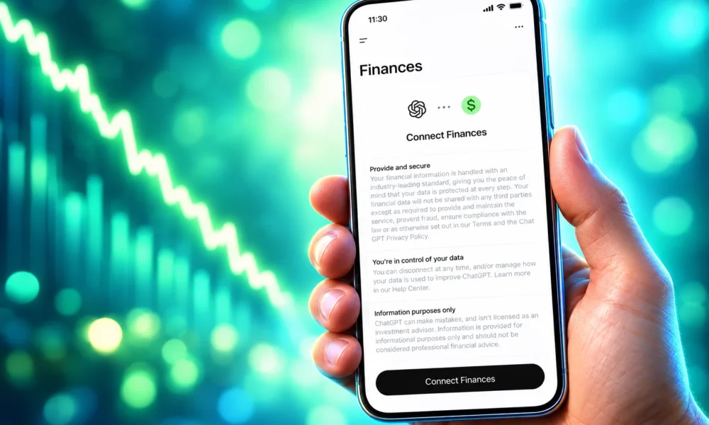 OpenAI hosts bank feeds in ChatGPT Financial Services