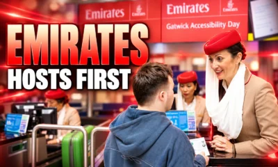 Emirates first autism travel rehearsal Glasgow Airport 2026
