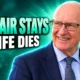 Tom Steele stays SAS chair after Gillian death