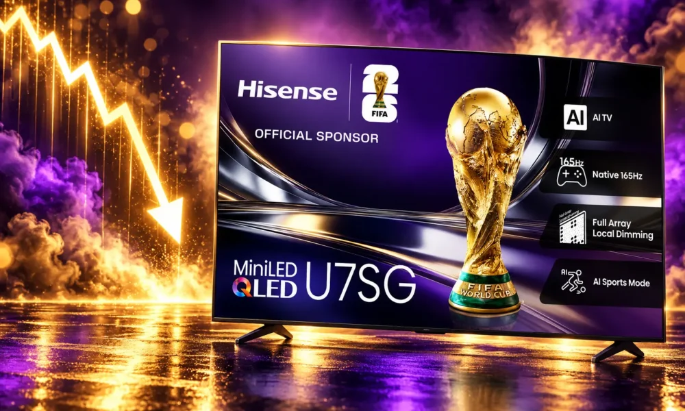 Hisense 75-inch U7SG Prime Day half off