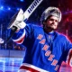 Shesterkin first Rangers goalie goal empty net