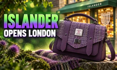 Islander Covent Garden Harris Tweed workshop opening