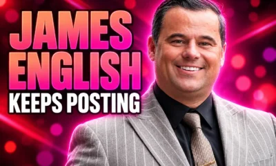 James English keeps posting after domestic abuse verdict