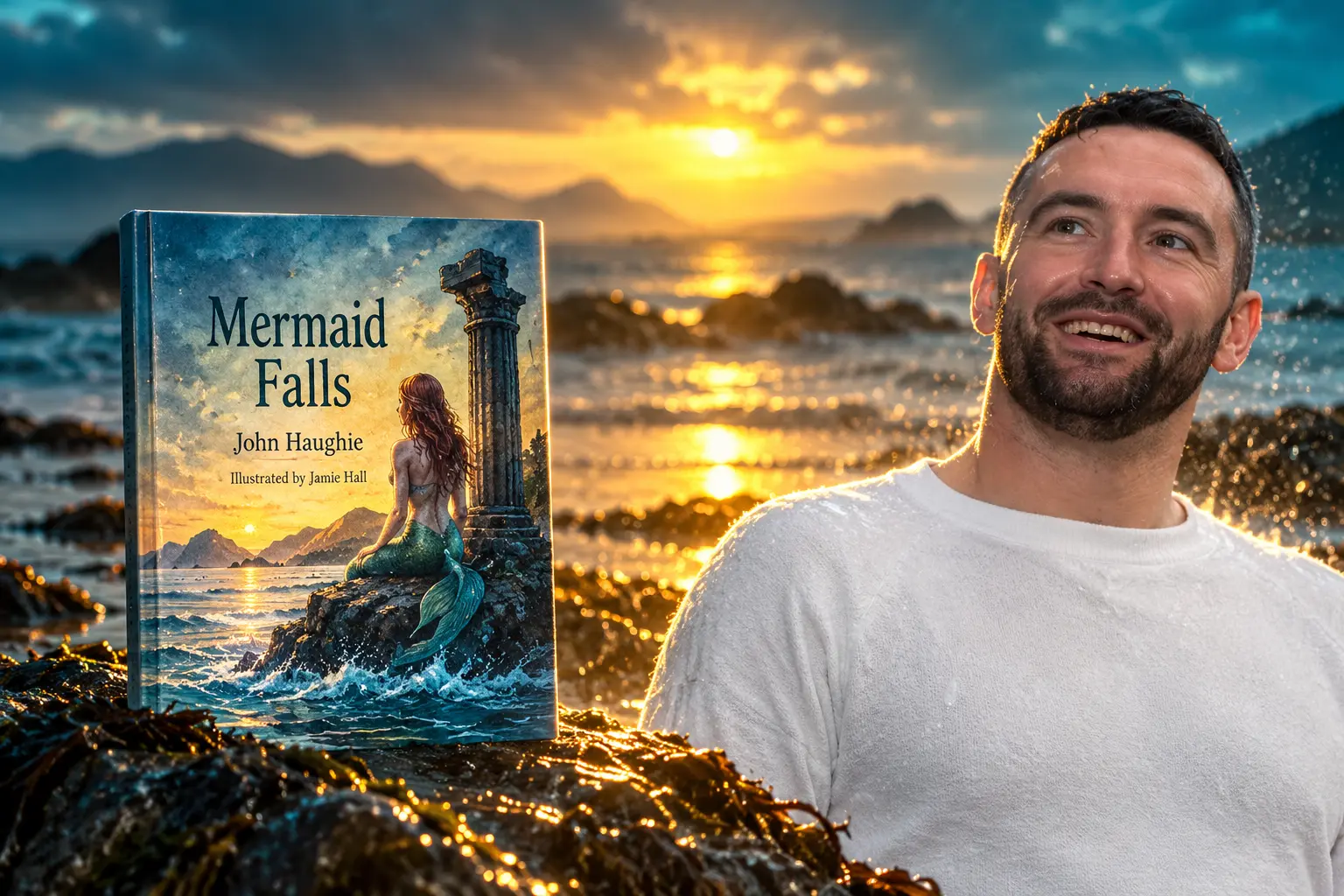 John Haughie Mermaid Falls children's book Helensburgh