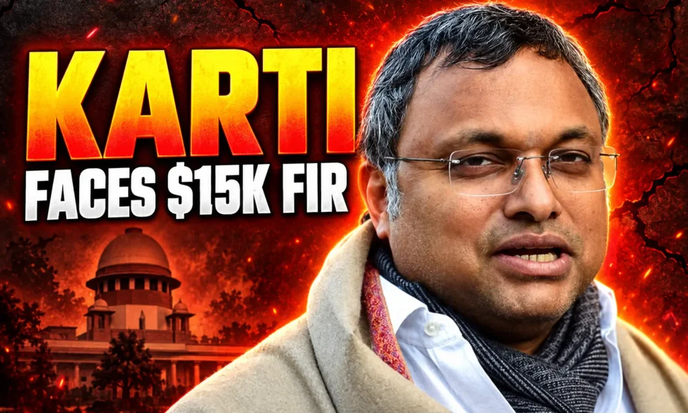 Karti Chidambaram CBI FIR $15,000 Diageo fee