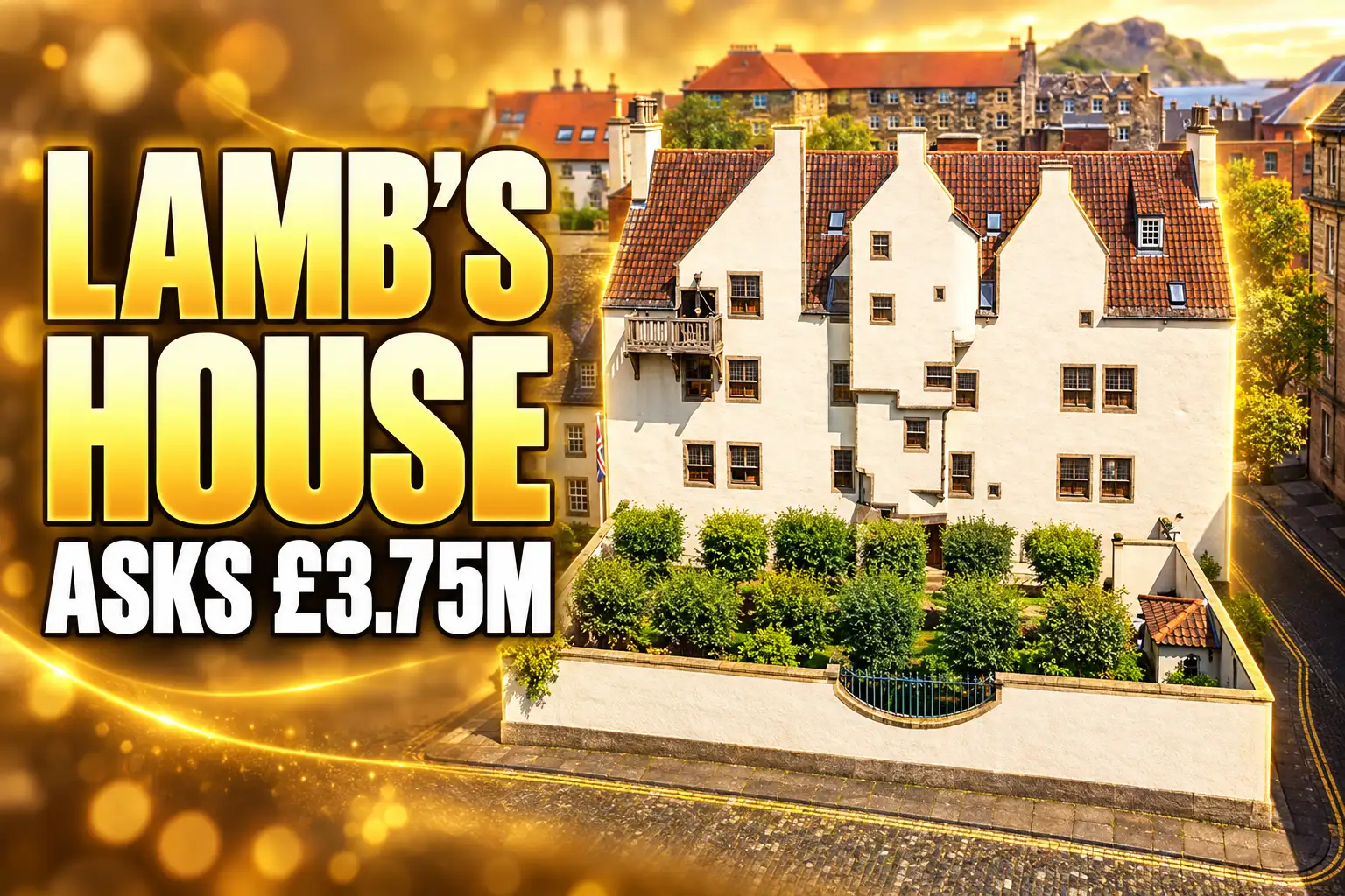 Lamb's House Leith A-listed merchant house for sale