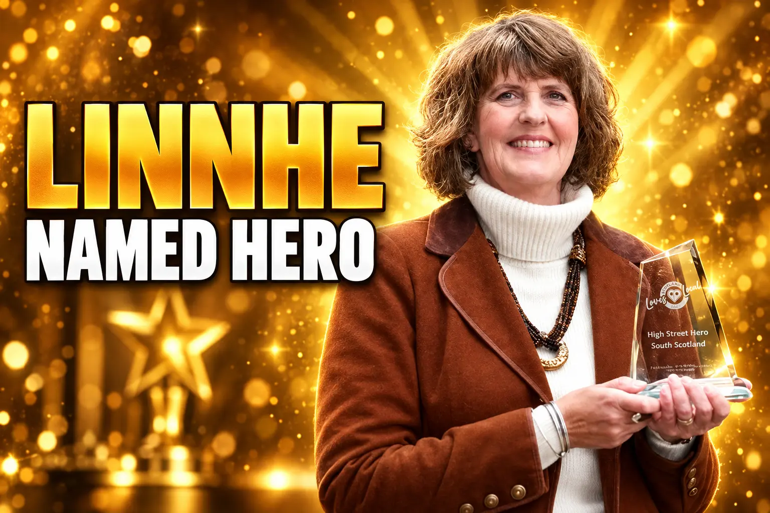 Linnhe Cringean Moffat High Street Hero award