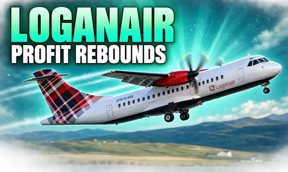 Loganair £6.9 million profit rebound 2024
