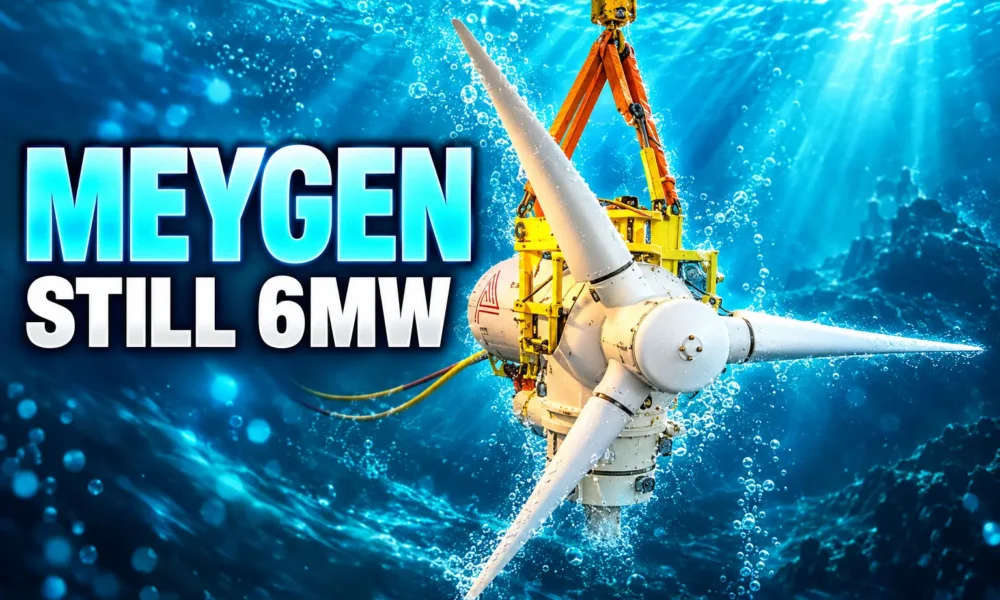 MeyGen tidal array still only 6 MW