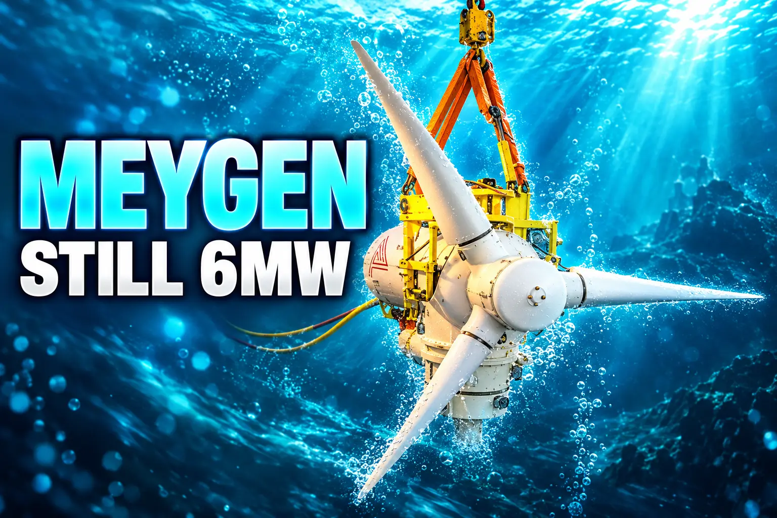 MeyGen tidal array still only 6 MW