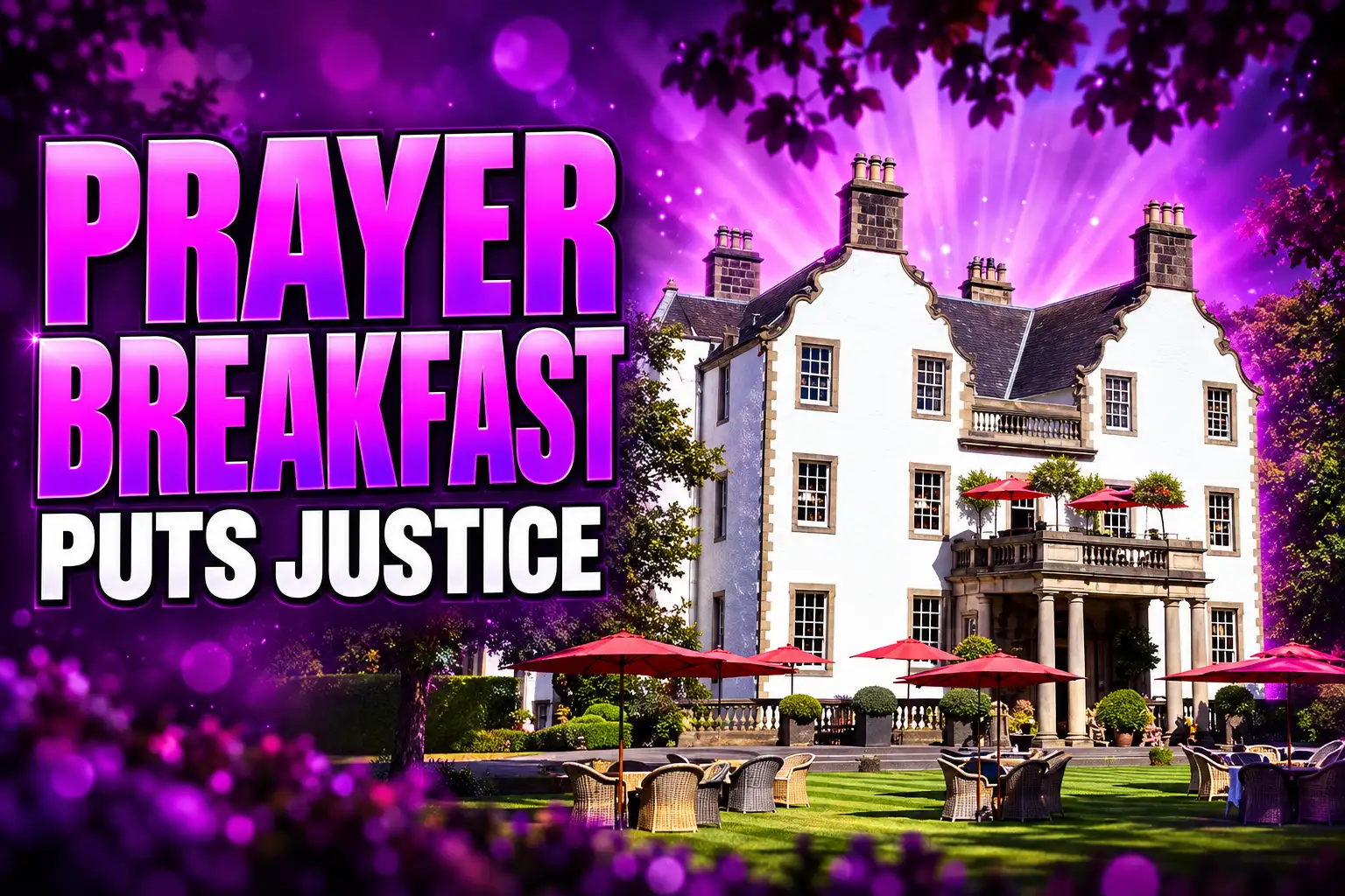 Scotland National Prayer Breakfast Prestonfield House justice