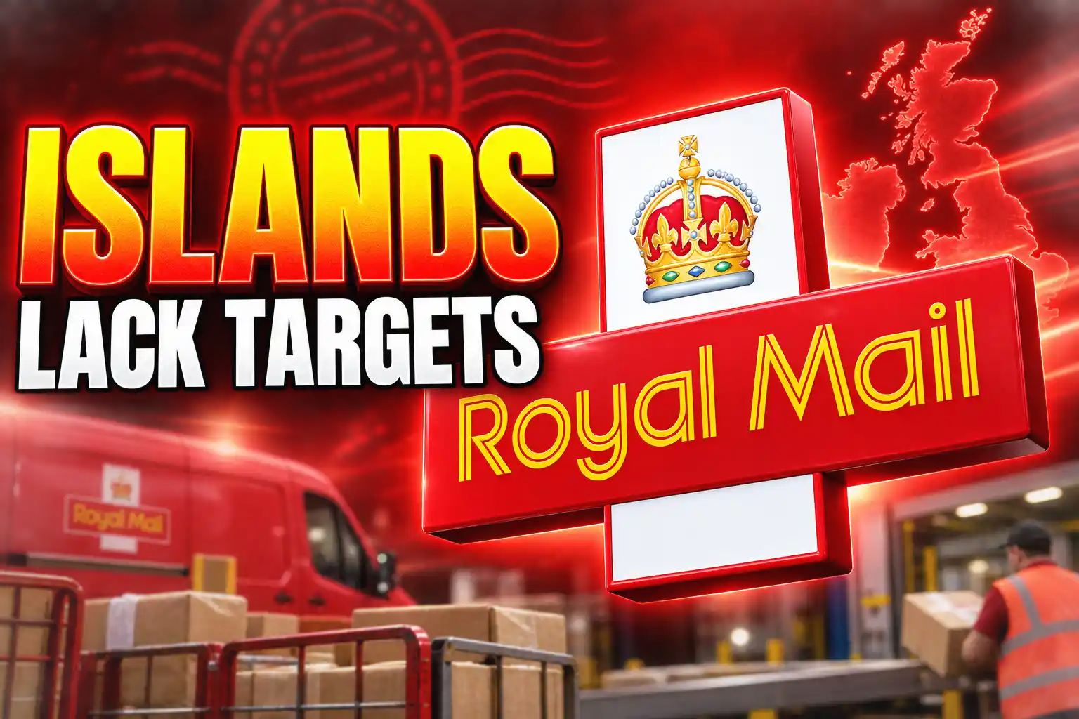 Ofcom Royal Mail island postal quality targets Scotland