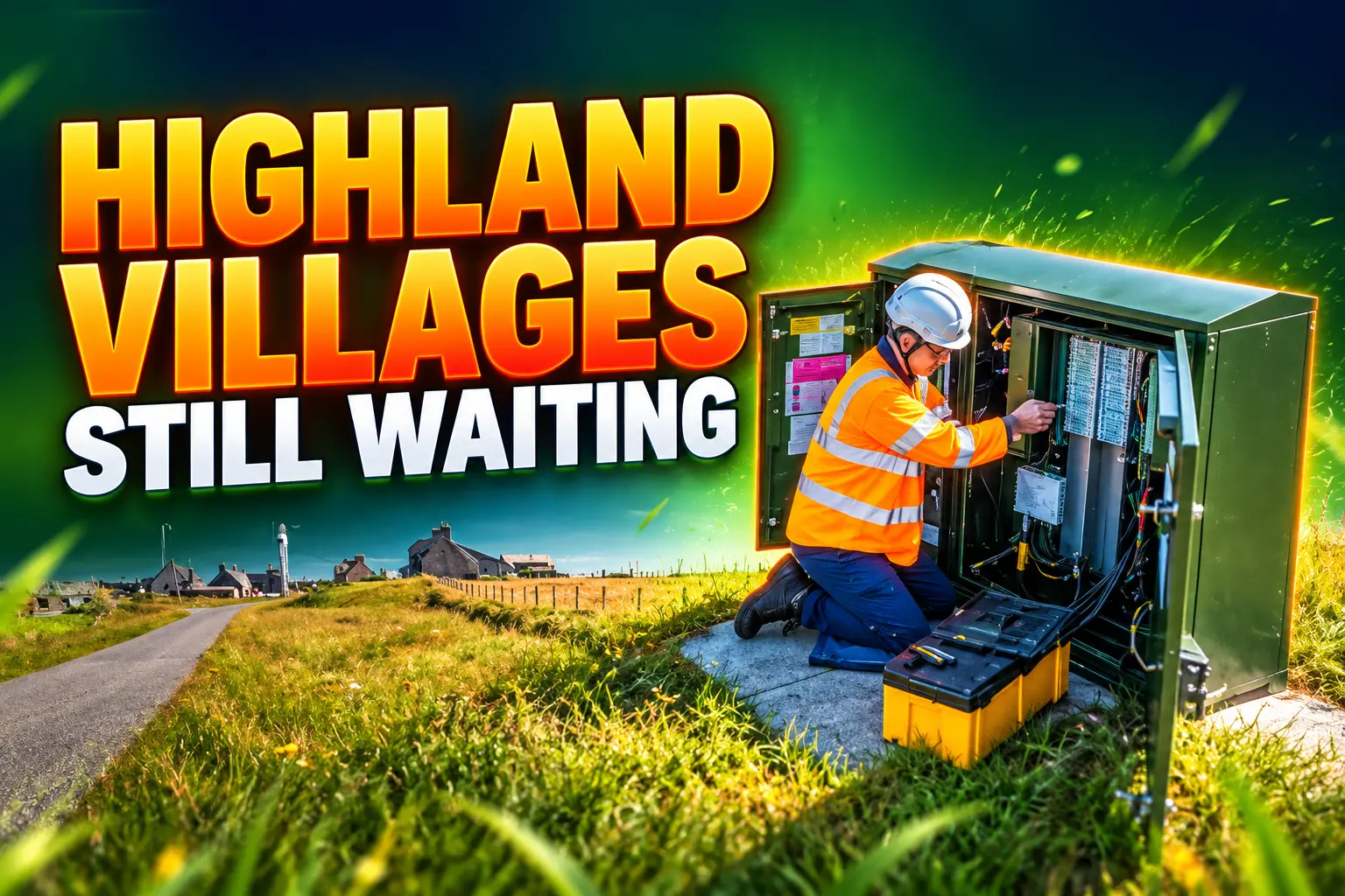 Highland villages still waiting after Scotland fibre deal